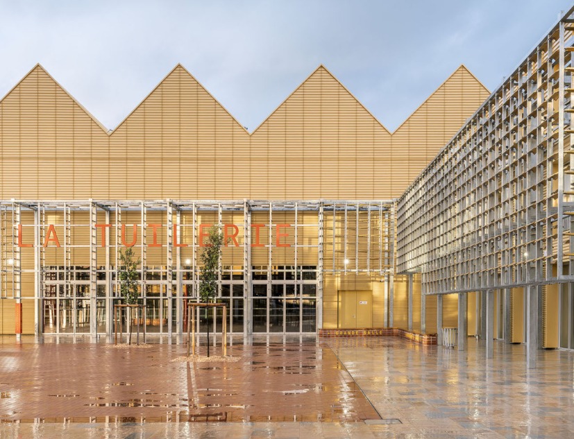 "La Tuilerie" Cultural Centre by Ferrier Marchetti Studio. Photograph by Luc Boegly