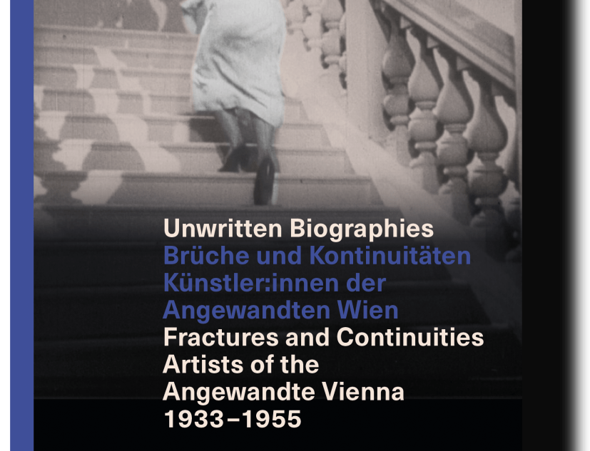Portada del libro. Paula Wessely como Valerie Gärtner en la escalera de la Kunstgewerbeschule de Viena, fotograma de Episodio, director: Walter Reisch, Austria, 1935. Fotografía por Filmarchiv Austria