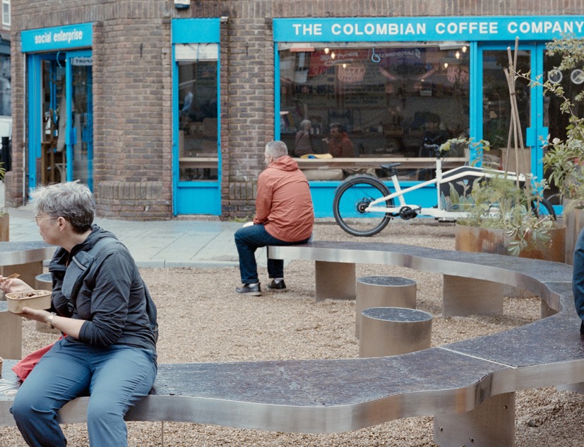Macchiato Pocket Park by OUT Architecture. Photograph by Federico Farinatti