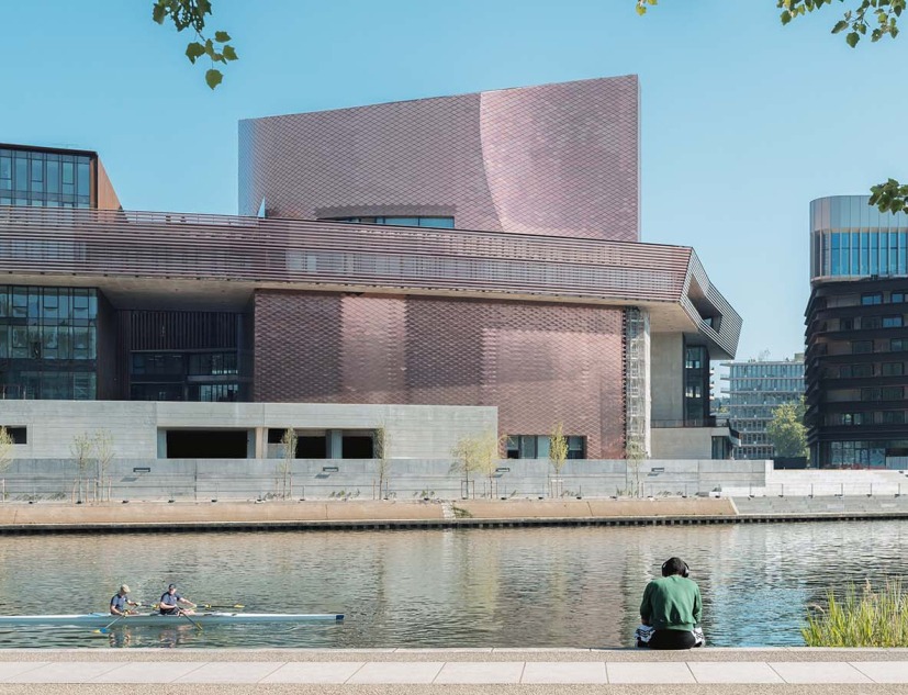 Le Large – Pointe des Arts Art Center – Seguin Island by RCR Arquitectes + CALQ Architects. Photograph by Nicolas Trouillard