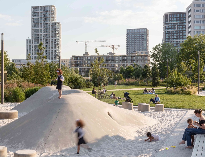 Zuidpark by Tractebel + ADR + Georges Descombes. Photograph by Isabelle Pateer