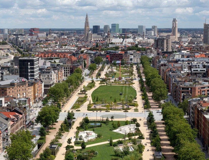 Zuidpark por Tractebel + ADR + Georges Descombes. Fotografía por Isabelle Pateer