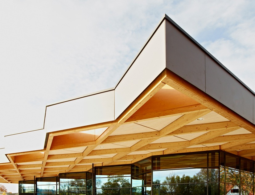 Sala de actos para Neckartailfingen por Ackermann + Raff. Fotografía © Thomas Hermann