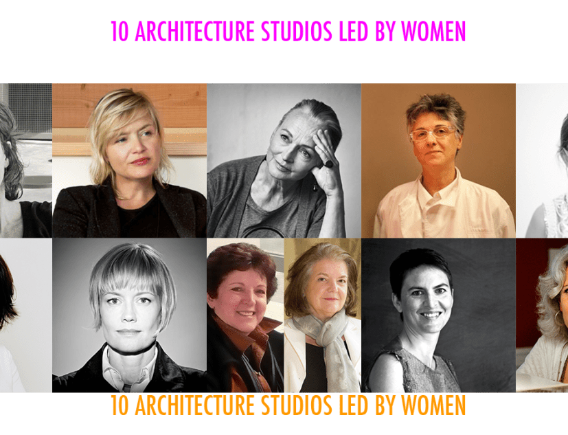 10 Estudios de arquitectura dirigidos por mujeres 