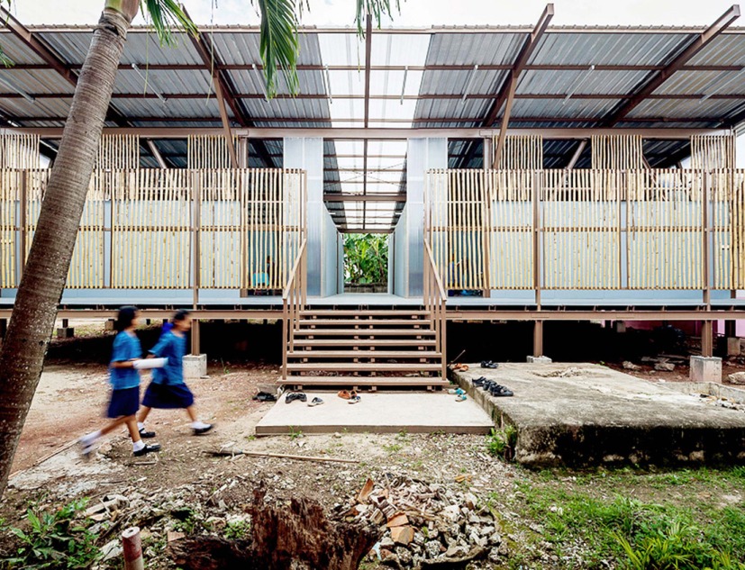 Baan Honghua school by Jun Sekino. Photograph © Spaceshift Studio