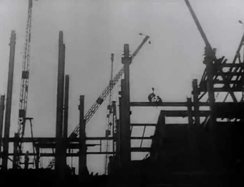 Manhatta, 1921. Video frame, by Paul Strand and Charles Sheeler