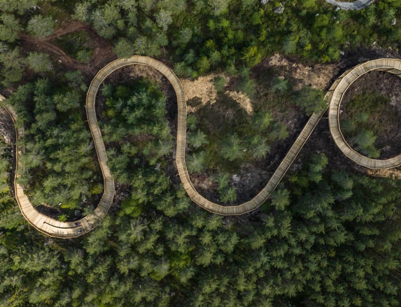Hamaren Activity Park por EFFEKT. Photograph Rasmus Hjortshoj