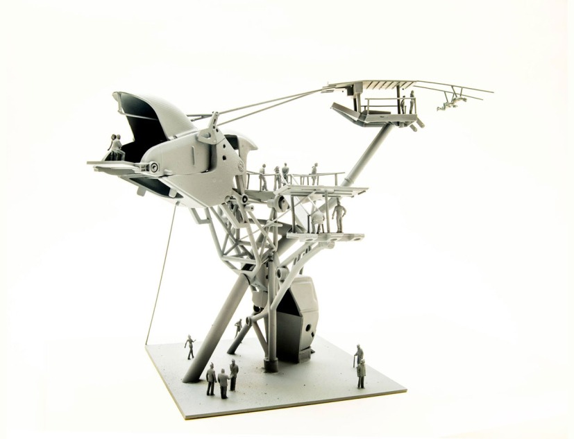 Fables for the Drone Age por Richard Goodwin. Imagen cortesía de Betts Projectles for the Drone Age by Richard Goodwin. Image courtesy of Betts Project