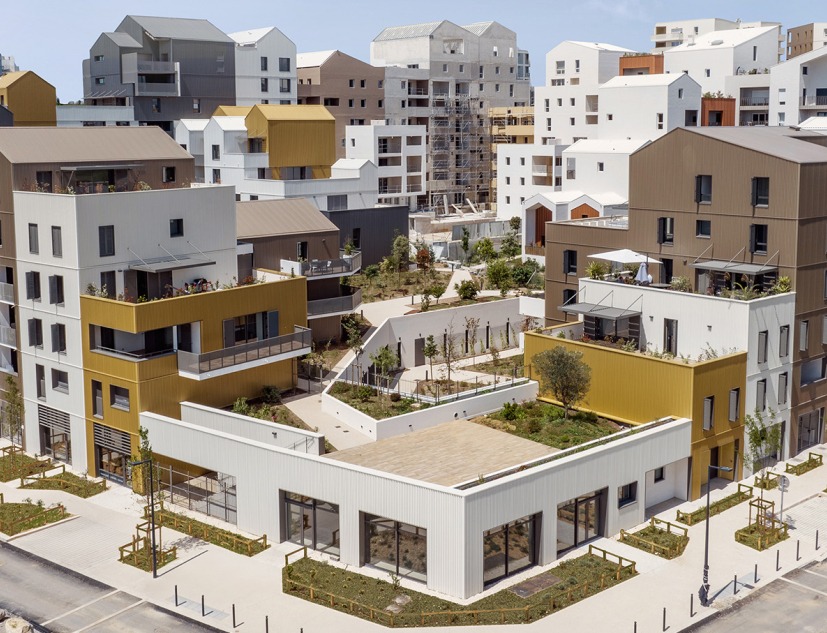 So Wood por A+Architecture y Hellin Sebbag Pirany Architectes. Fotografía por Drone-Ops
