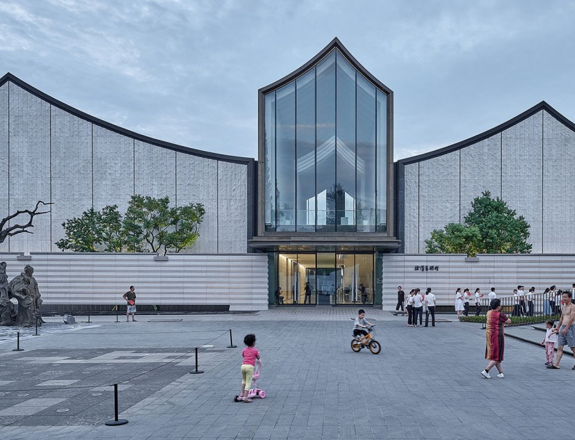Xu Wei Art Museum and Qingteng Square by ACRC. Photograph by Lei Tantan