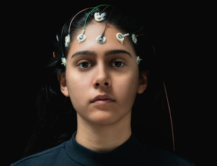 Self portrait, 2020. Photograph by Alejandra Glez