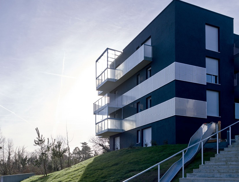34 viviendas. Les Prairies de Maxime por a/LTA arquitectos. Fotografía por S. Chalmeau