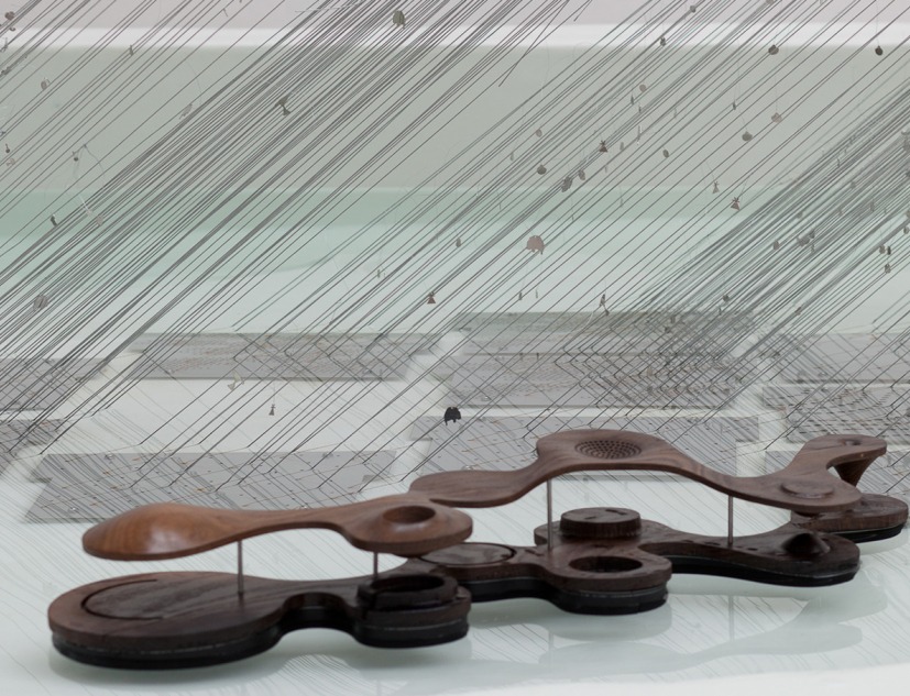 Exhibition views. Amplifying Nature. Pavilion of Poland at the 16th International Architecture Exhibition – La Biennale di Venezia. Photograph by Anna Zagrodzka