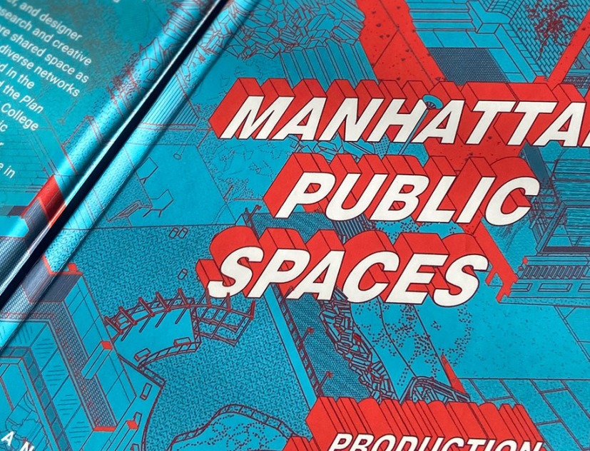 Portada del libro Manhattan´s public spaces por Ana Morcillo Pallarés