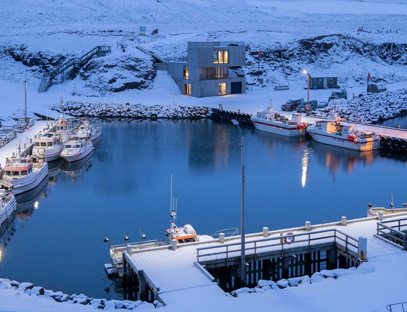 Visitor Centre by Andersen and Sigurdsson Arkitekter. Photograph by Christopher Lund