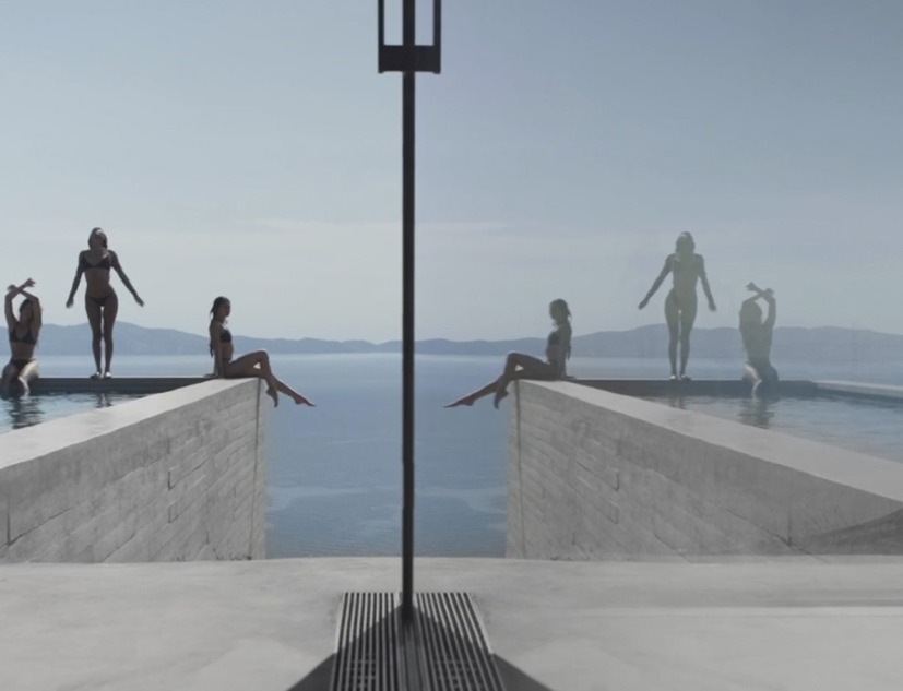 Captura de pantalla. Lap Pool House por Aristides Dallas Architects. Película POR Mariana Bisti