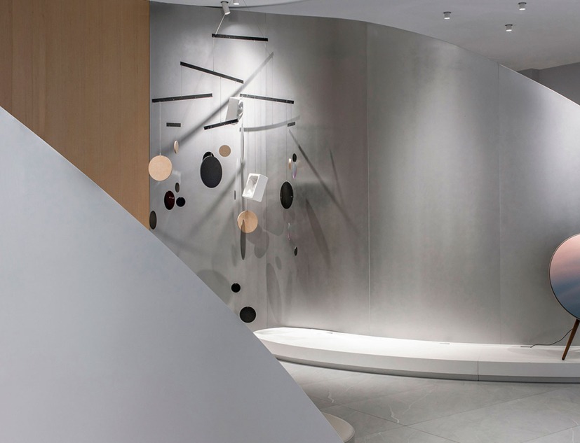Beijing EasyHome Mobao Smart Audio-Visual Store by AYZ Studio. Photograph by Jin Weiqi