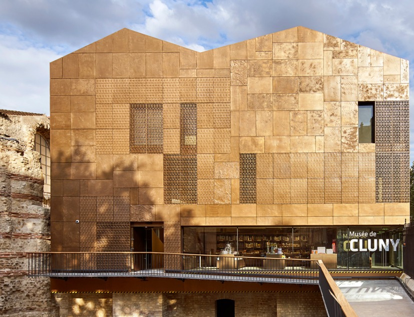 Cluny Museum by Bernard Desmoulin architecte. Photograph by Michel Denancé.