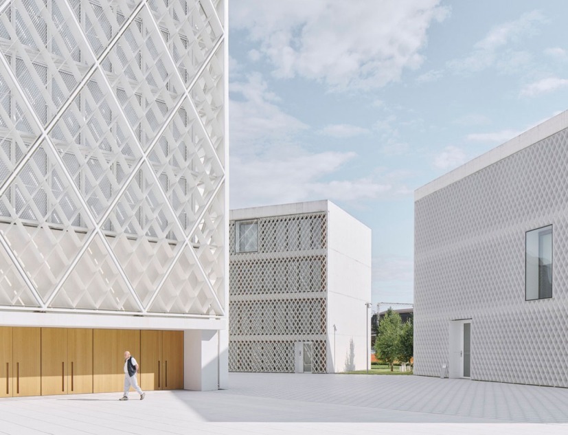 Ljubljana Islamic Religious and Cultural Centre by Bevk Perović. Photograph by David Schreyer