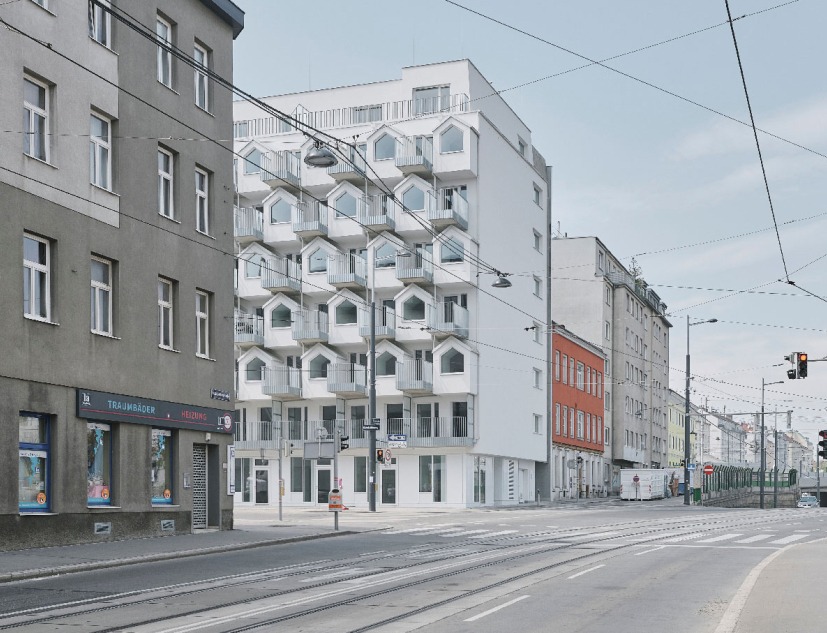 Apartamentos Gudrunstraße por BFA x KLK. Fotografía por David Schreyer