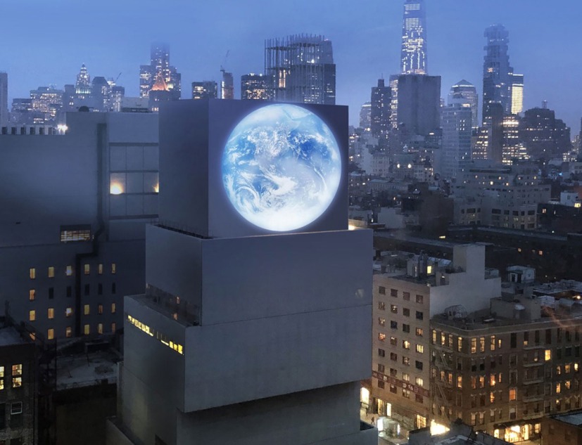 blu Marble por Sebastian Errazuriz. Imagen cortesía del artista