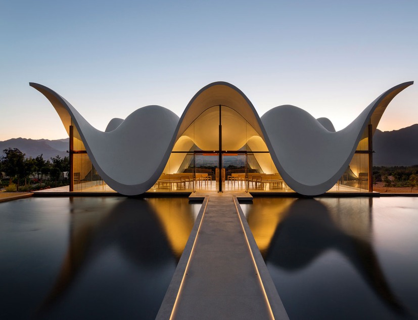 Capilla de los Bosjes en Sudáfrica por Steyn Studio. Fotografía © Adam Letch