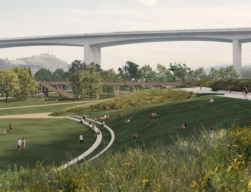 The garden in motion by Burgos y Garrido Arquitectos. Image courtesy of Burgos y Garrido Arquitectos
