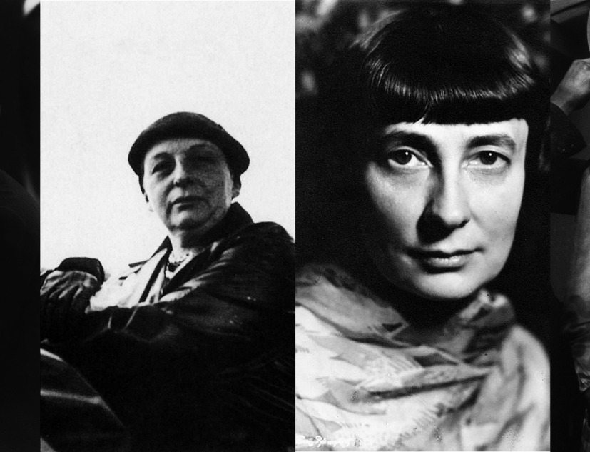 Eileen Gray (Enniscorthy, Irlanda, 1878-París, 1976), Lilly Reich (Berlín, 1885-1947), Margarete Schütte-Lihotzky (Viena, 1897-2000) y Charlotte Perriand (París, 1903-1999)