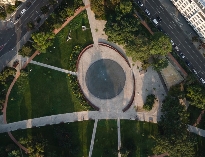 The Moravian Square Park Revitalisation by Consequence forma architects. Photograph by BoysPlayNice