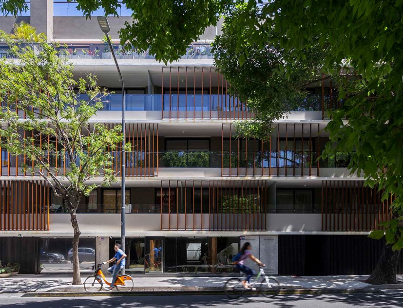 AER La Pampa Building by Cubero Rubio arquitectos. Photograph by Ramiro Sosa