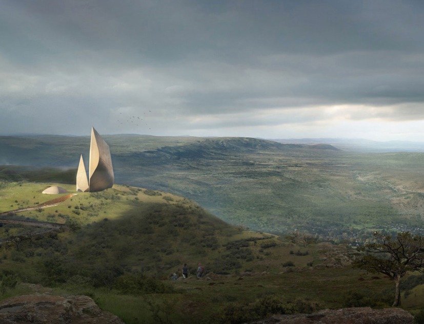 Visualización. Ngaren: Museo de la Humanidad por Studio Daniel Libeskind. Imagen cortesía de Studio Daniel Libeskind