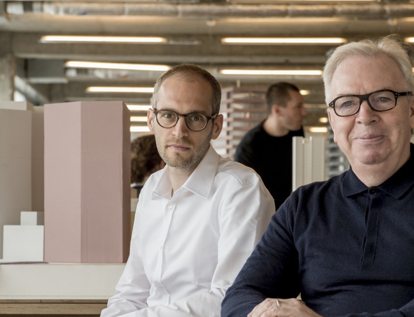 Simon Kretz y David Chipperfield. Fotografía © Rolex/Tina Ruisinger