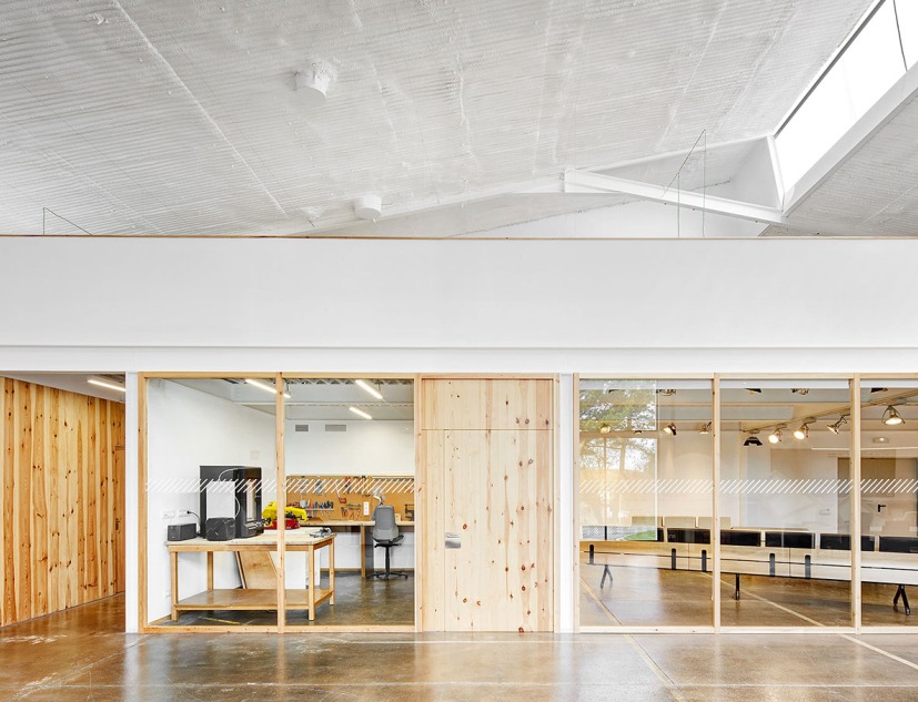 Nuevo Centro de diseño Figueras, por Miriam Castells. Fotografía © José Hevia