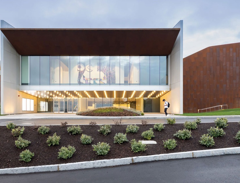 College of the Holy Cross Prior Performing Arts Center by DS+R. Photograph by Iwan Baan