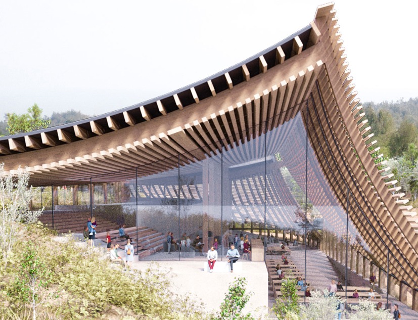 Biblioteca de Kinmen por Eddea-Luis Ybarra + Leching Chiang. Visualización por Claudio Araya