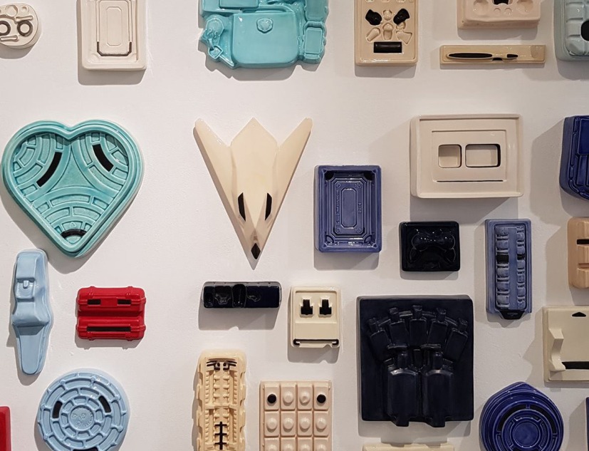 EMOTICONS x m² by Patricia Camet. Image courtesy of Galería Ponce + Robles
