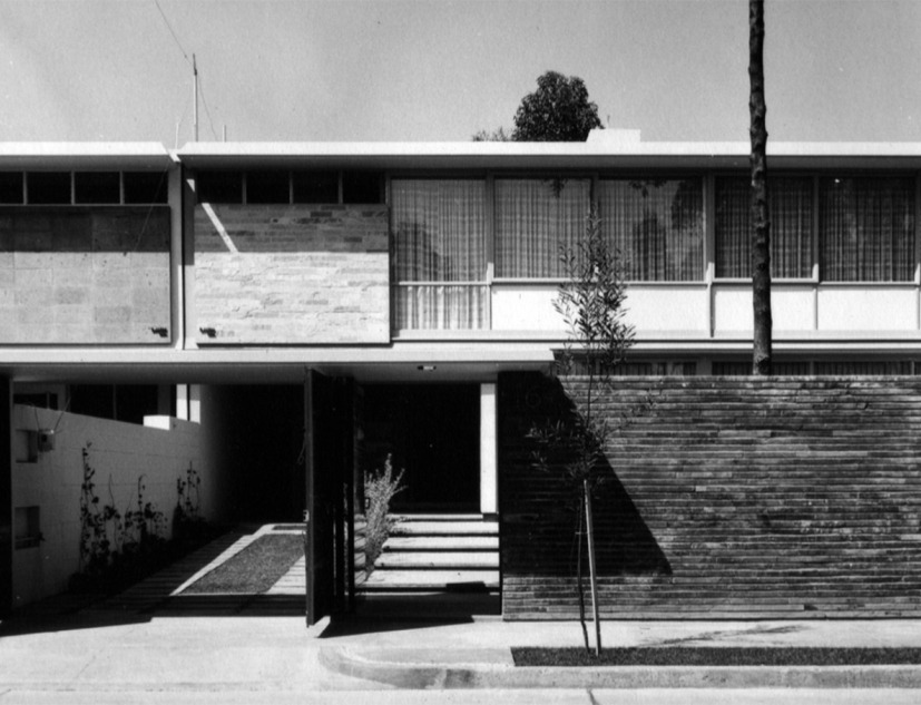 Boris Albin, Casas en serie tipo Apolo, Tecamachalco, 1962. Fuente: Archivo de Arquitectos Mexicanos, UNAM / Fondo Boris Albin Subkis