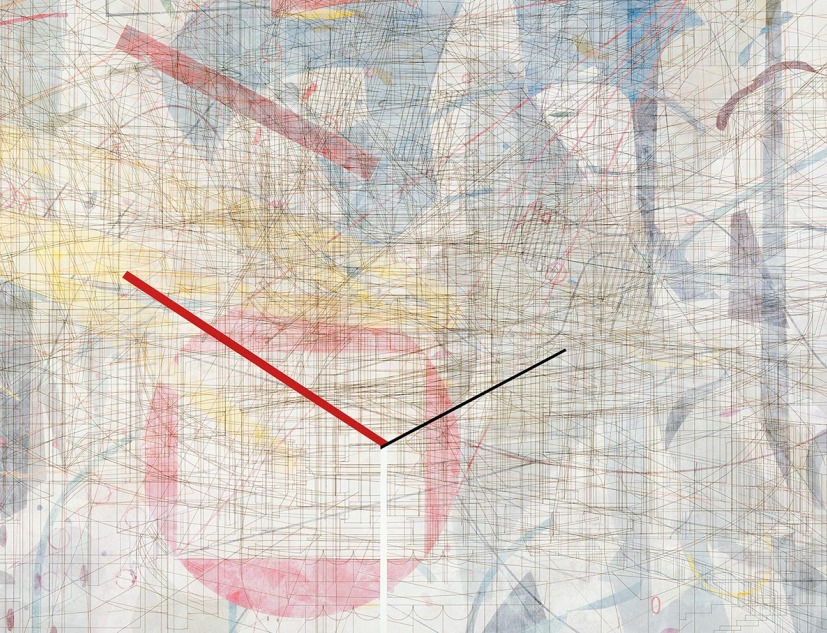 `Una historia Universal de Todo y Nada´ por Julie Mehretu. Plover's wing, 2009. Cortesía de la artista Marian Goodman Gallery, New York. © Julie Mehretu