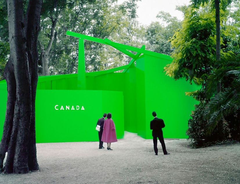 Pabellón de Canadá concepto por TBA and David Theodore. Imagen cortesía de T B A