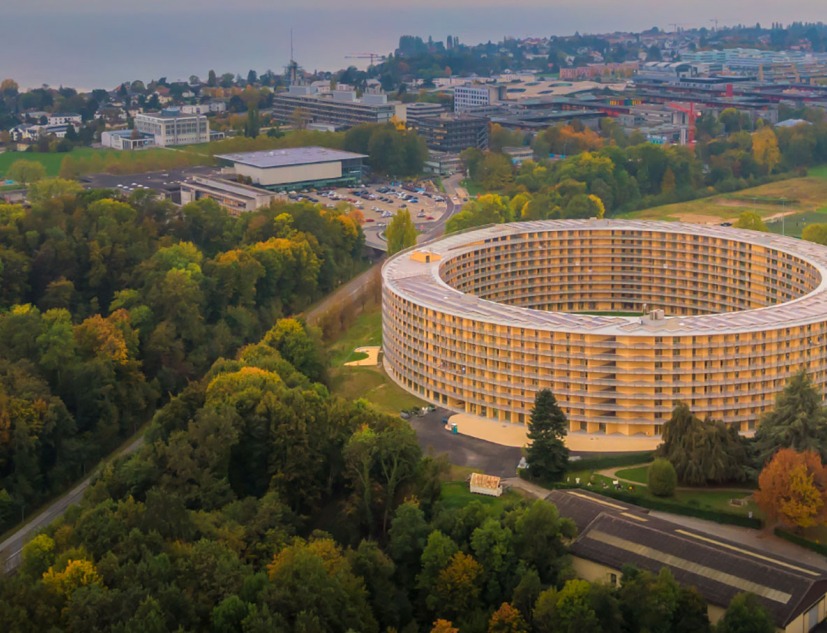 The Vortex por Dürig AG & IttenBrechbühl SA. Fotografía por Fernando Guerra