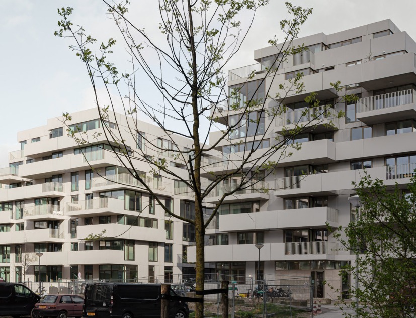 The Stack residential complex by Kaan Architecten. Photograph by Sebastian van Damme