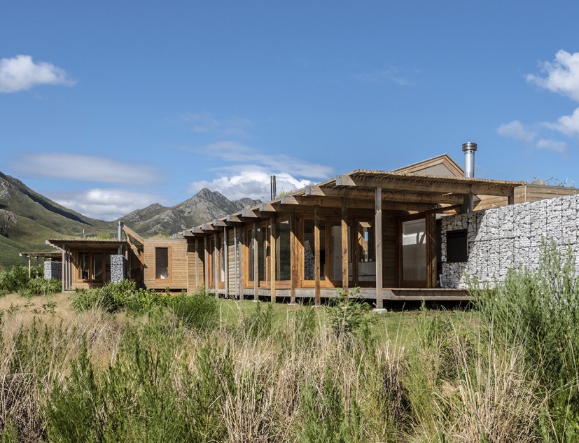 Cabañas Kogelberg por KLG Architects. Fotografía por Dave Southwood