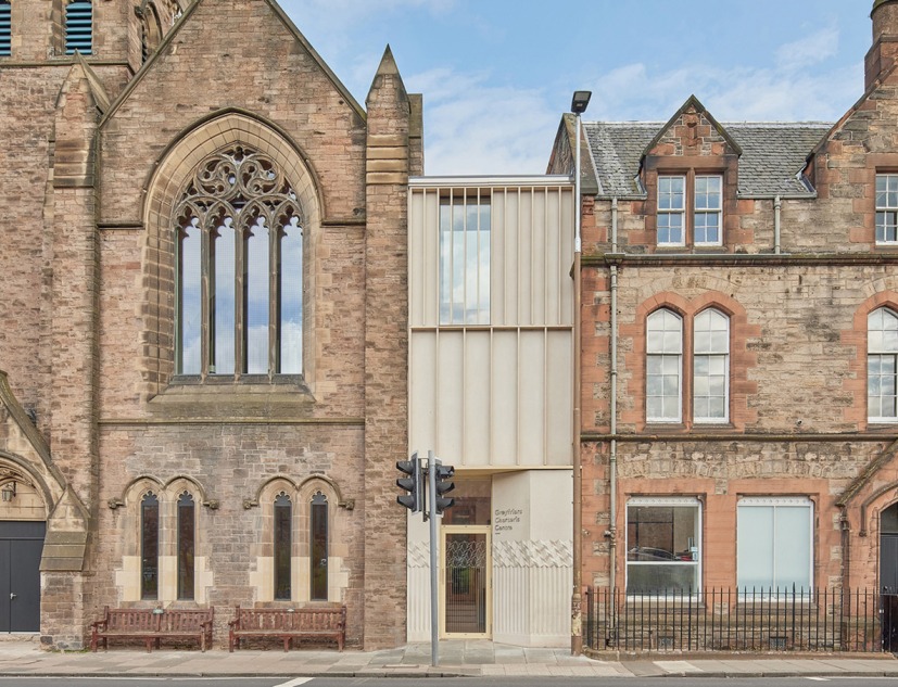 Centro Greyfriars Charteris por Konishi Gaffney Architects. Fotografía por Nanne Springer