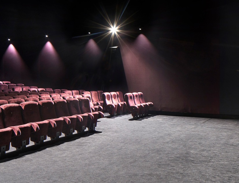 New Cinéma les Variétés by Atelier d'Architecture Lalo. Photograph by Michel Denancé