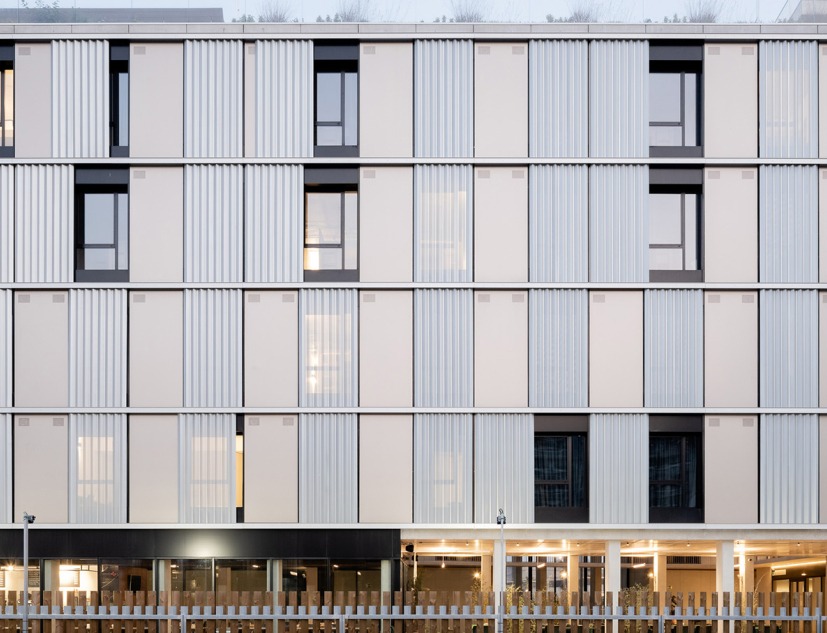 Besòs Student Residence by MDBA & POLO. Photograph by Aldo Amoretti