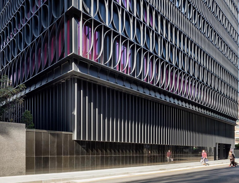 Heungkuk Tower Busan by Mecanoo. Photograph by Kyungsub Shin