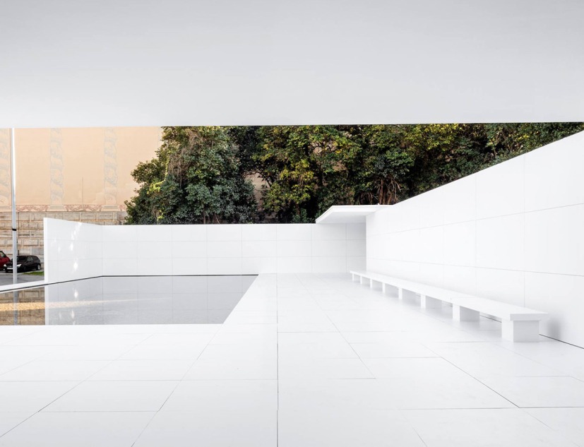 16.11.2017. El pabellón de Mies sin materia, por Anna & Eugeni Bach. Fotografía © Adrià Goula 16.11.2017. El pabellón de Mies sin materia, por Anna & Eugeni Bach. Fotografía © Adrià Goula