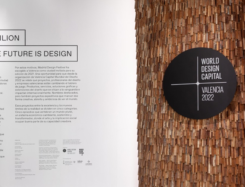 «Valencia Pavilion. The Future is Design», the present and the future of Valencian design from five pavilions by MUT Design. Photograph by Ernesto Sampons