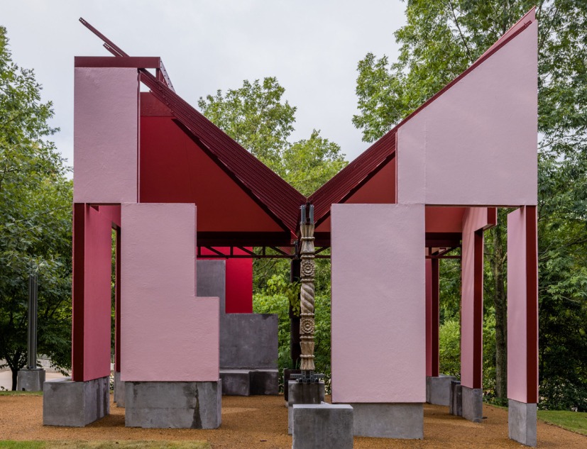 Finding Flexibility Within Systems. Prototype housing by Mutuo. Photograph by Ironside, Image courtesy of Crystal Bridges Museum of American Art