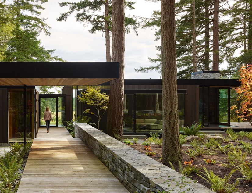 Whidbey farm by mwworks. Photograph by Kevin Scott